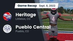 Recap: Heritage  vs. Pueblo Central  2022