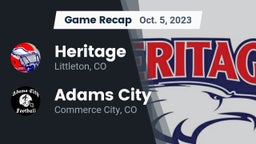 Recap: Heritage  vs. Adams City  2023