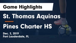 St. Thomas Aquinas  vs Pines Charter HS Game Highlights - Dec. 2, 2019
