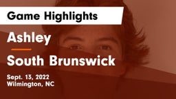 Ashley  vs South Brunswick  Game Highlights - Sept. 13, 2022