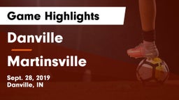 Danville  vs Martinsville  Game Highlights - Sept. 28, 2019