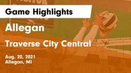 Allegan  vs Traverse City Central  Game Highlights - Aug. 20, 2021