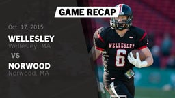 Recap: Wellesley  vs. Norwood  2015