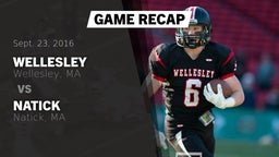 Recap: Wellesley  vs. Natick  2016