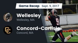 Recap: Wellesley  vs. Concord-Carlisle  2017