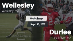 Matchup: Wellesley High vs. Durfee  2017