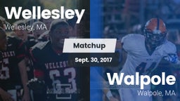 Matchup: Wellesley High vs. Walpole  2017