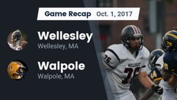 Recap: Wellesley  vs. Walpole  2017