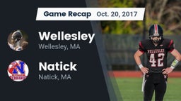 Recap: Wellesley  vs. Natick  2017