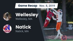 Recap: Wellesley  vs. Natick  2019