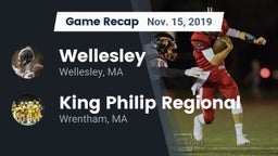 Recap: Wellesley  vs. King Philip Regional  2019
