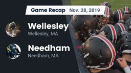 Recap: Wellesley  vs. Needham  2019
