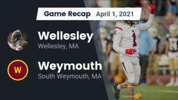 Recap: Wellesley  vs. Weymouth  2021