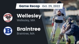 Recap: Wellesley  vs. Braintree  2022