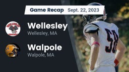 Recap: Wellesley  vs. Walpole  2023