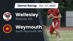 Recap: Wellesley  vs. Weymouth  2023
