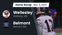 Recap: Wellesley  vs. Belmont  2023