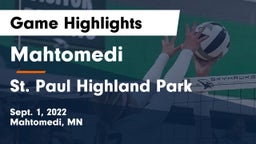 Mahtomedi  vs St. Paul Highland Park  Game Highlights - Sept. 1, 2022