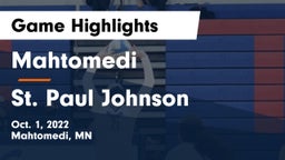 Mahtomedi  vs St. Paul Johnson Game Highlights - Oct. 1, 2022