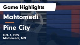 Mahtomedi  vs Pine City  Game Highlights - Oct. 1, 2022