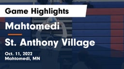 Mahtomedi  vs St. Anthony Village  Game Highlights - Oct. 11, 2022