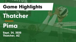 Thatcher  vs Pima Game Highlights - Sept. 24, 2020