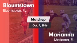 Matchup: Blountstown vs. Marianna  2016
