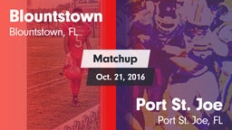 Matchup: Blountstown vs. Port St. Joe  2016
