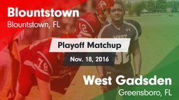 Matchup: Blountstown vs. West Gadsden  2016
