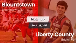 Matchup: Blountstown vs. Liberty County  2017