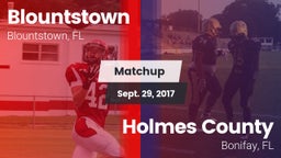 Matchup: Blountstown vs. Holmes County  2017