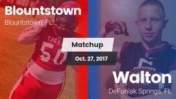 Matchup: Blountstown vs. Walton  2017