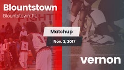 Matchup: Blountstown vs. vernon 2017
