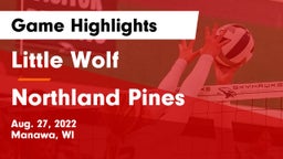 Little Wolf  vs Northland Pines  Game Highlights - Aug. 27, 2022