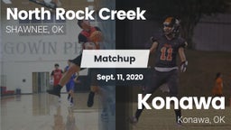 Matchup: North Rock Creek Hig vs. Konawa  2020