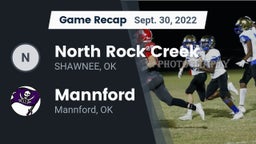 Recap: North Rock Creek  vs. Mannford  2022
