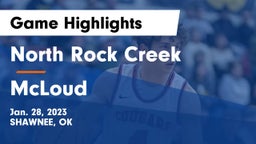 North Rock Creek  vs McLoud  Game Highlights - Jan. 28, 2023
