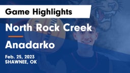 North Rock Creek  vs Anadarko  Game Highlights - Feb. 25, 2023