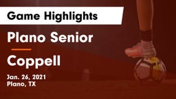 Plano Senior  vs Coppell  Game Highlights - Jan. 26, 2021