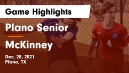 Plano Senior  vs McKinney  Game Highlights - Dec. 28, 2021