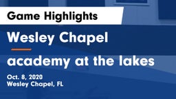 Wesley Chapel  vs academy at the lakes Game Highlights - Oct. 8, 2020