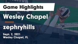 Wesley Chapel  vs zephryhills Game Highlights - Sept. 2, 2021