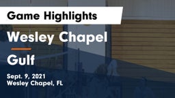 Wesley Chapel  vs Gulf  Game Highlights - Sept. 9, 2021