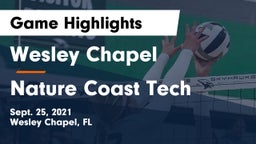 Wesley Chapel  vs Nature Coast Tech  Game Highlights - Sept. 25, 2021