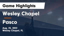 Wesley Chapel  vs Pasco  Game Highlights - Aug. 25, 2022