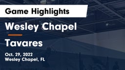 Wesley Chapel  vs Tavares  Game Highlights - Oct. 29, 2022