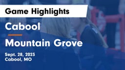 Cabool  vs Mountain Grove  Game Highlights - Sept. 28, 2023