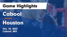 Cabool  vs Houston  Game Highlights - Oct. 10, 2023
