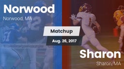 Matchup: Norwood  vs. Sharon  2017