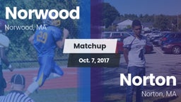 Matchup: Norwood  vs. Norton  2017